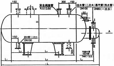 容積式換熱器結(jié)構(gòu)圖